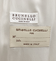 Brunello Cucinelli Goat Fur Biker Jacket