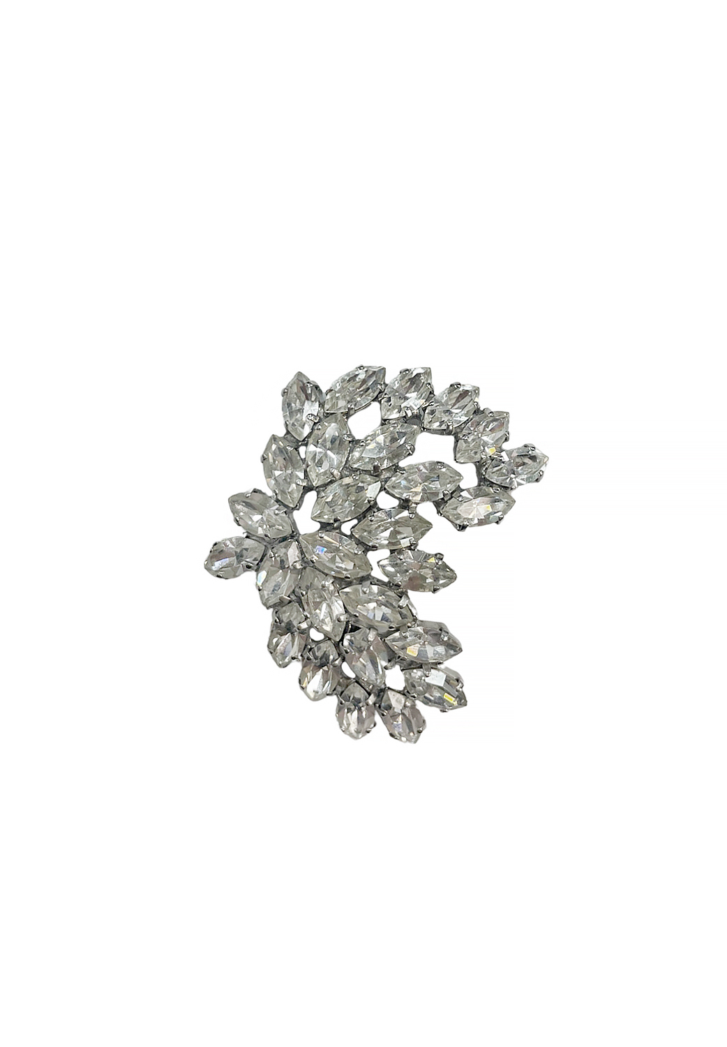 Vintage Crystals Brooch