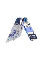 Hermès Twilly Tours de Clés Silk Scarf