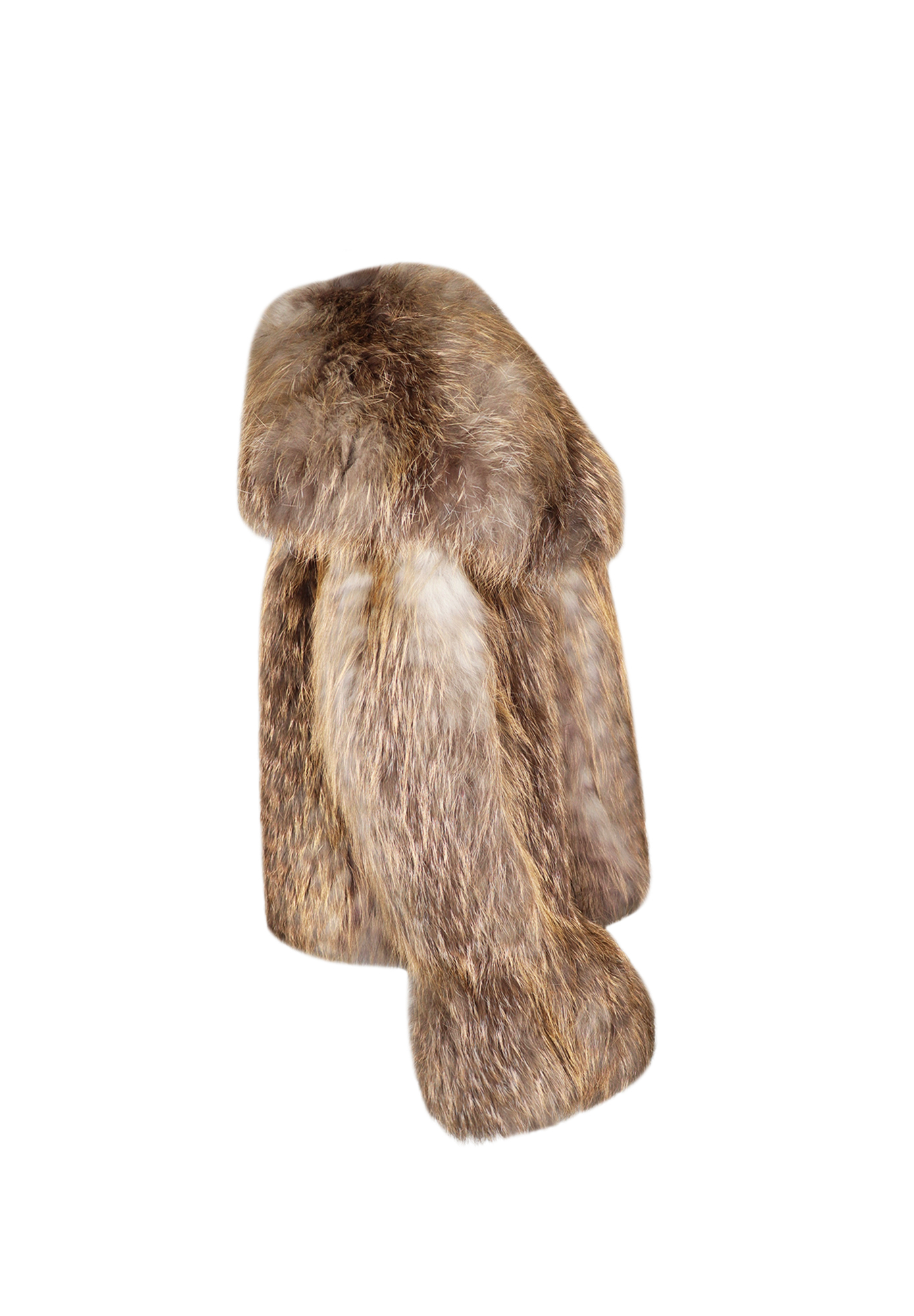 Fendi Golden Fox Fur Coat