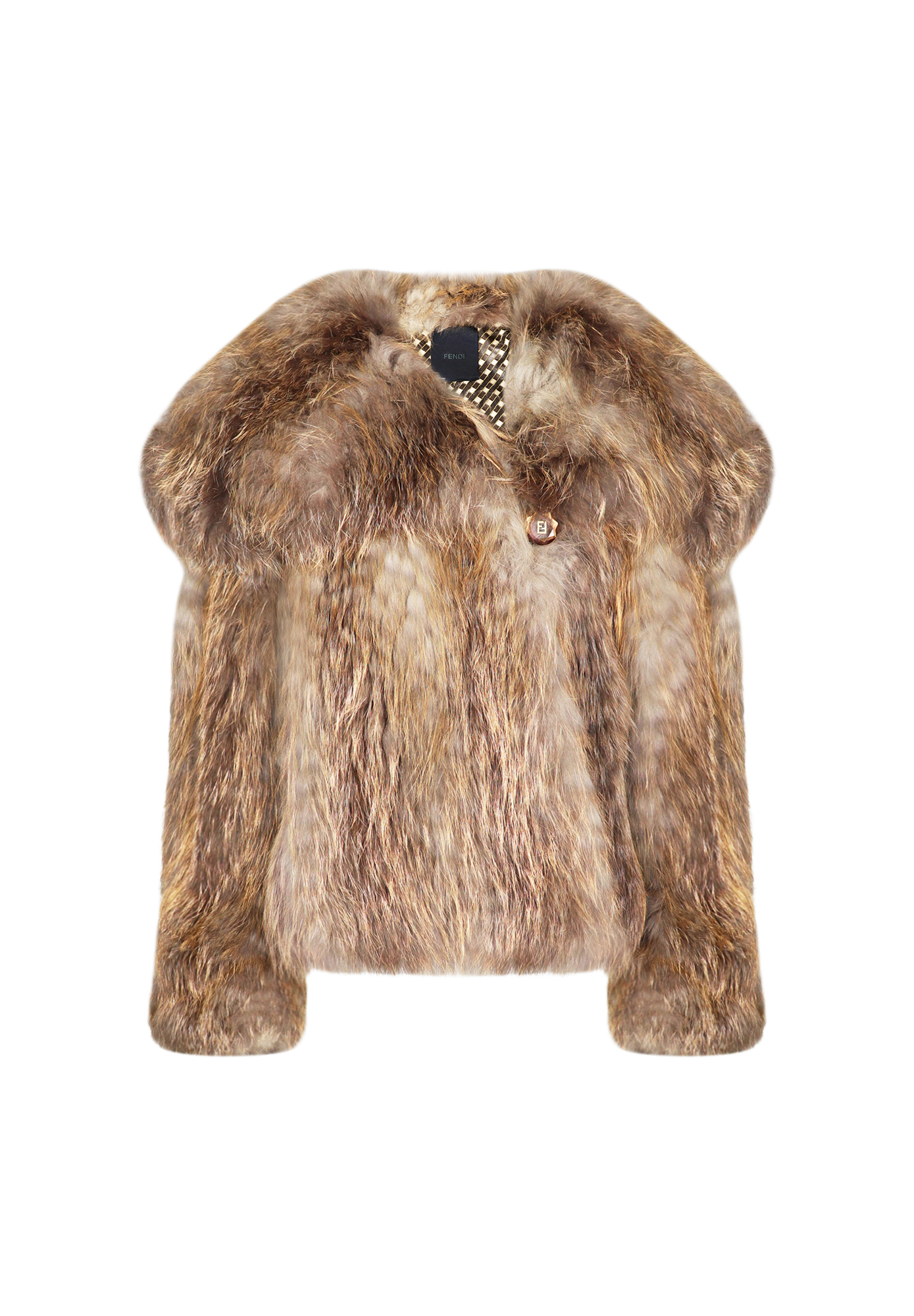 Fendi Golden Fox Fur Coat