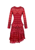 Christian Dior Red Floral Print Set