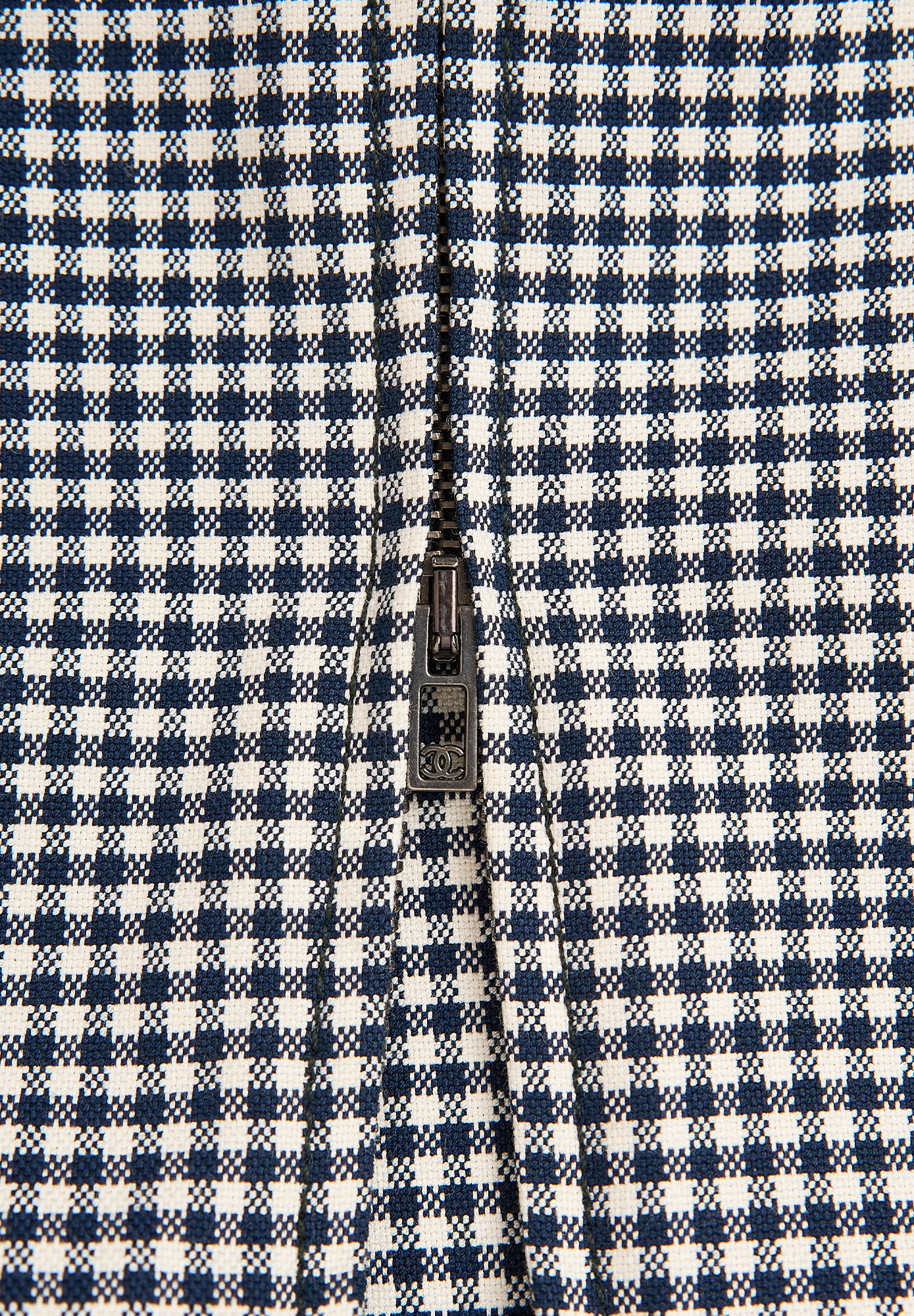 Chanel Checkered Trousers