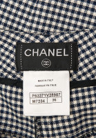Chanel Checkered Trousers
