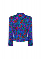 Saint Laurent Silk Floral Print Blouse