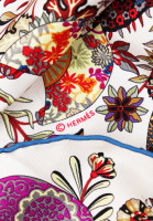 Hermès Fleurs et Papillons de Tissus Silk Scarf