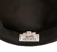 Black Hermès Cap