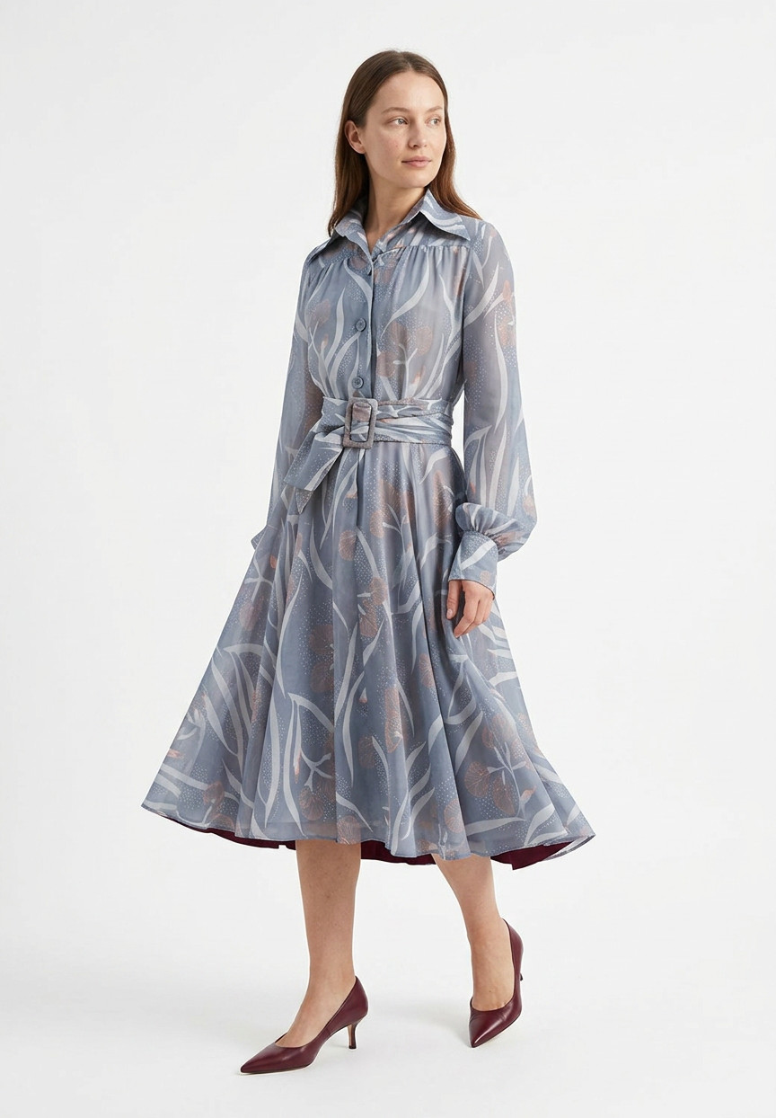 Ted Lapidus Blue Dress