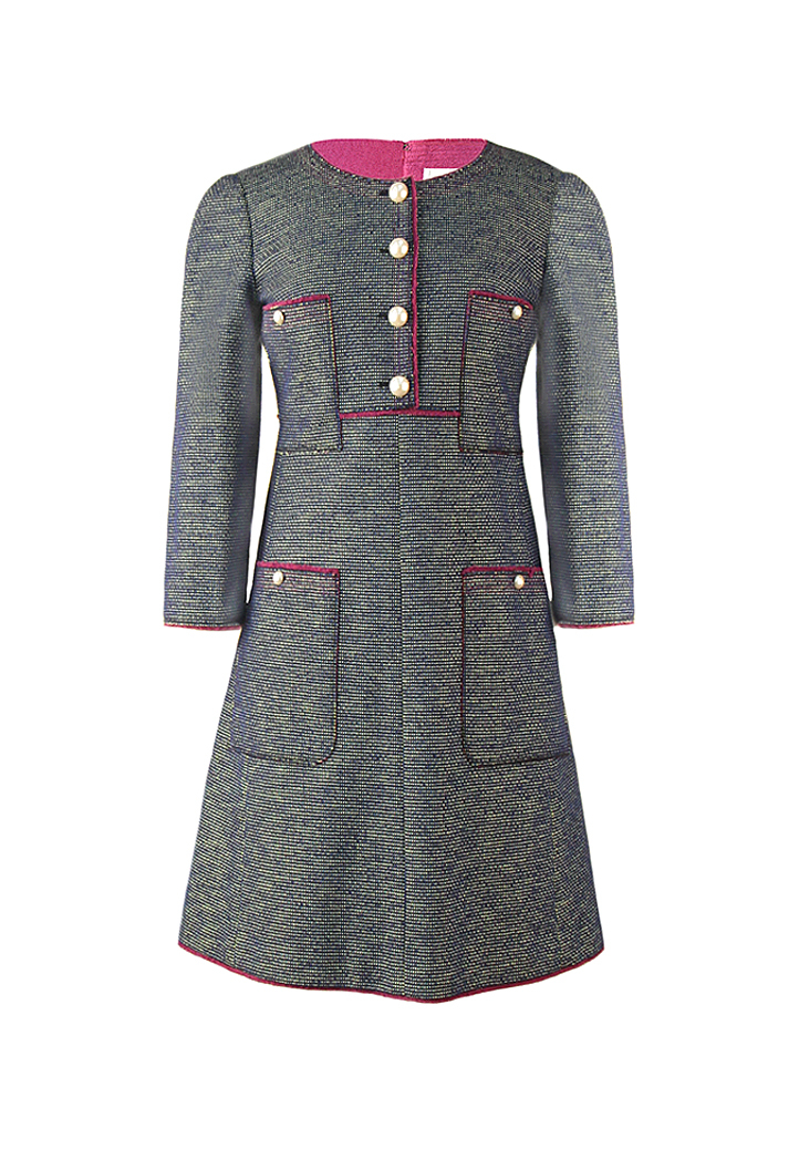 Chanel Pearl Button Dress