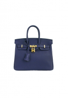 Hermès Birkin 25 Blue Encre Togo Bag