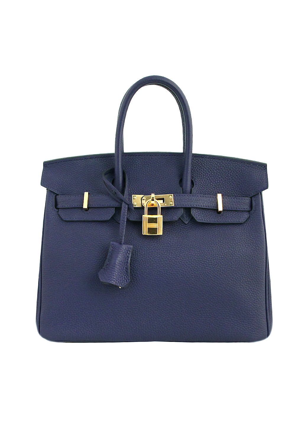 Hermès Birkin 25 Blue Encre Togo Bag