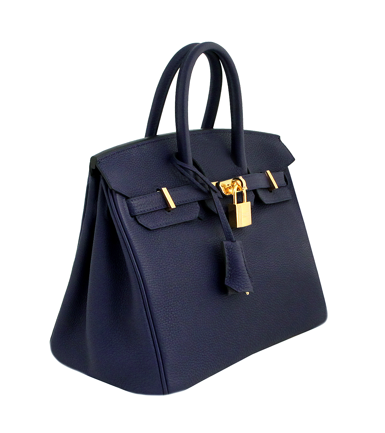 Hermès Birkin 25 Blue Encre Togo Bag