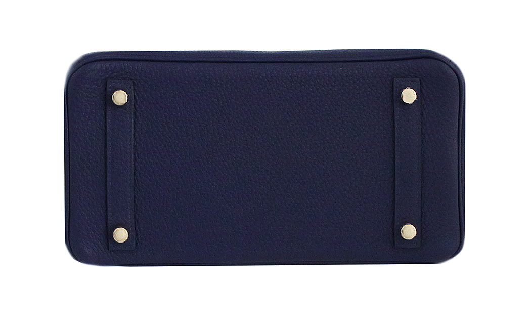 Hermès Birkin 25 Blue Encre Togo Bag