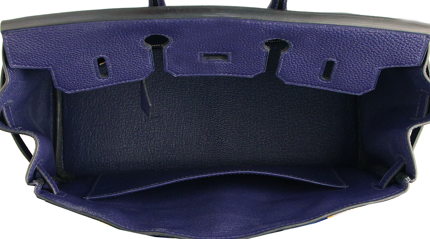 Hermès Birkin 25 Blue Encre Togo Bag