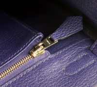 Hermès Birkin 25 Blue Encre Togo Bag