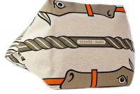 Hermès Horse Canvas Basket Bag