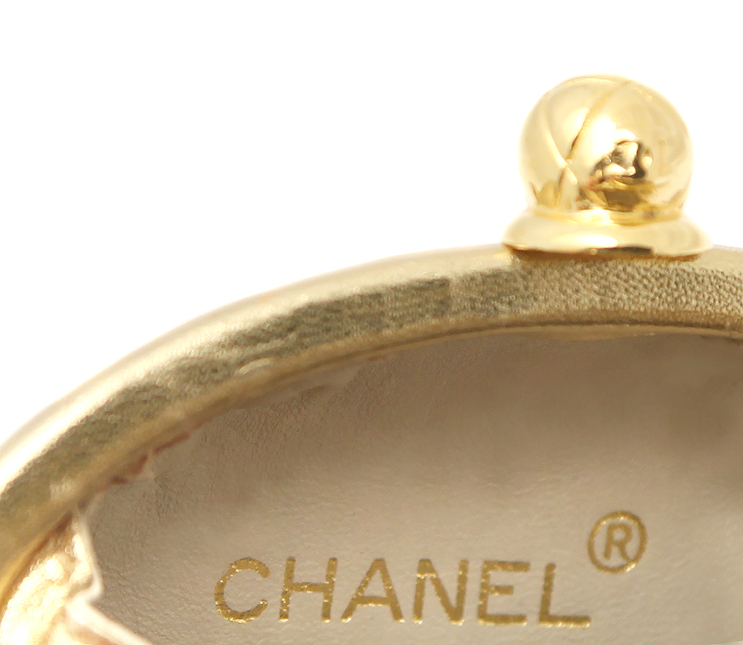 Chanel Golden Tasseled Clutch