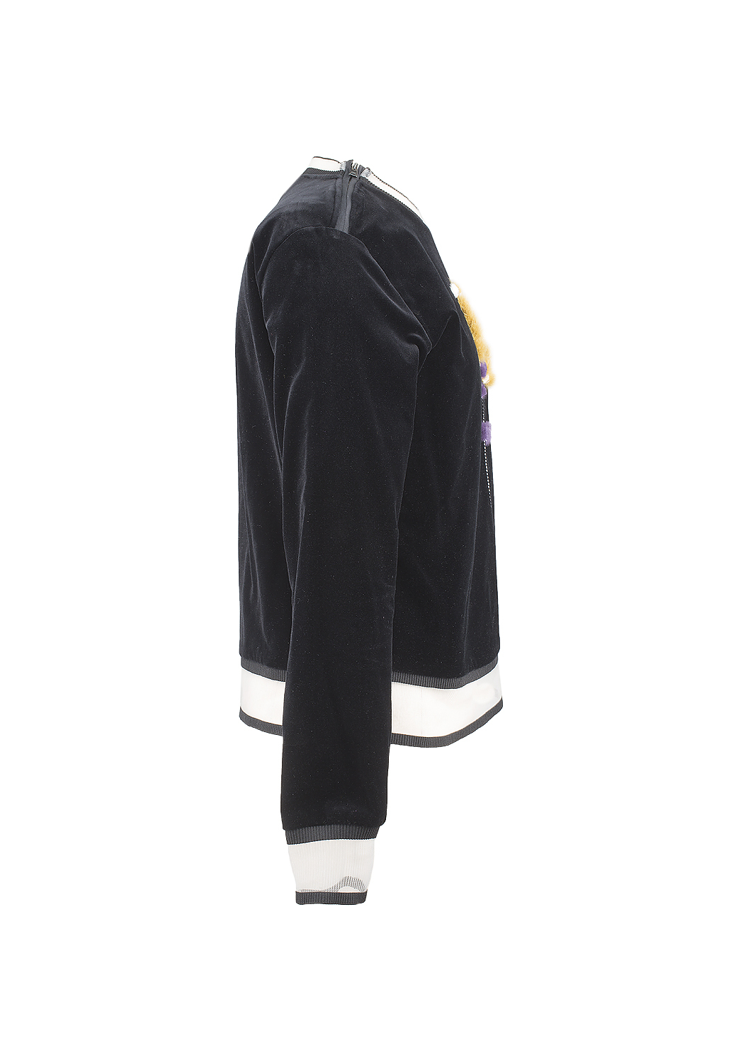 Fendi Black Velvet Sweater