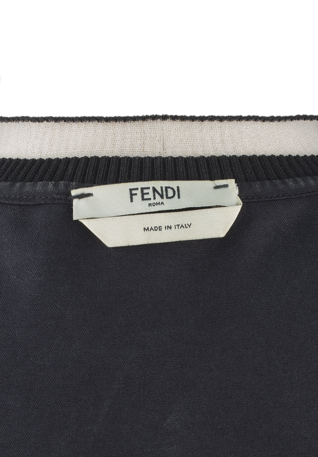 Fendi Black Velvet Sweater