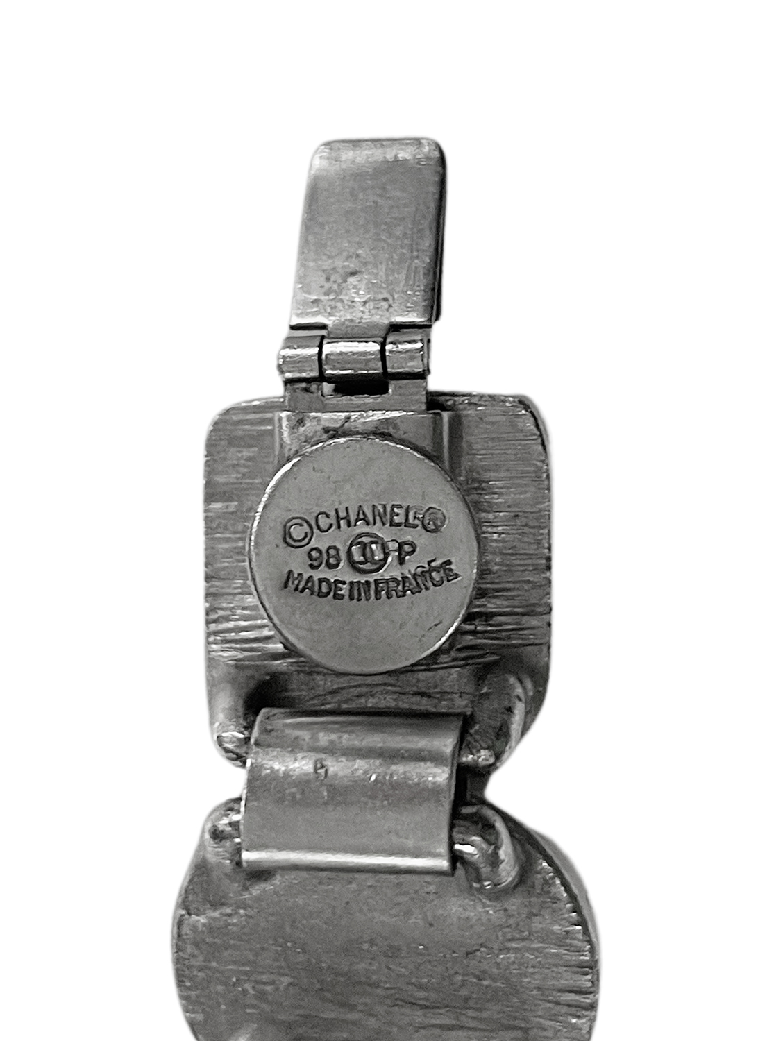 Chanel Silver Crystals Bracelet