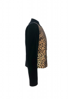 Yves Saint Laurent Black Jacket with Golden Buttons