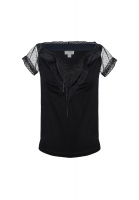 Nina Ricci Black Lace Top