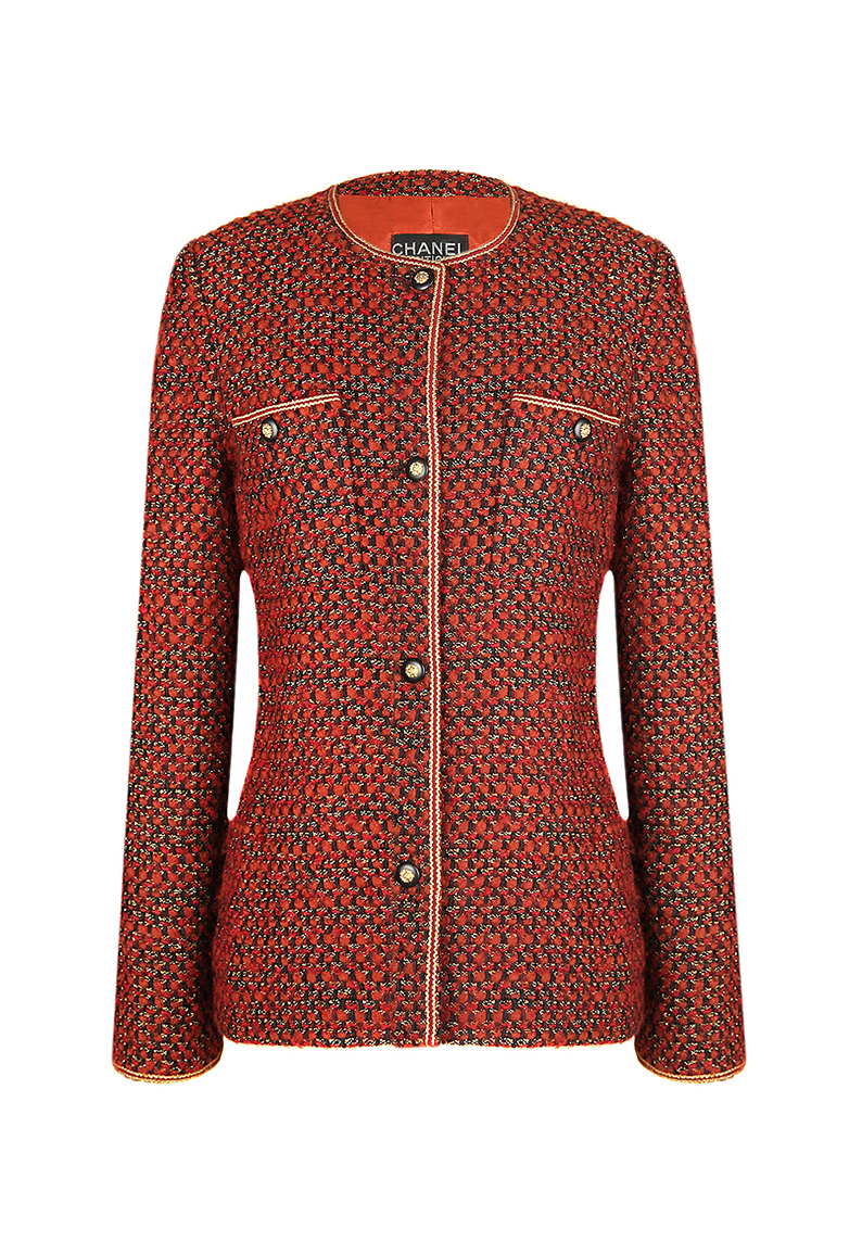 the red thread S tweed jacket ジャケット ツイード｜レディース 