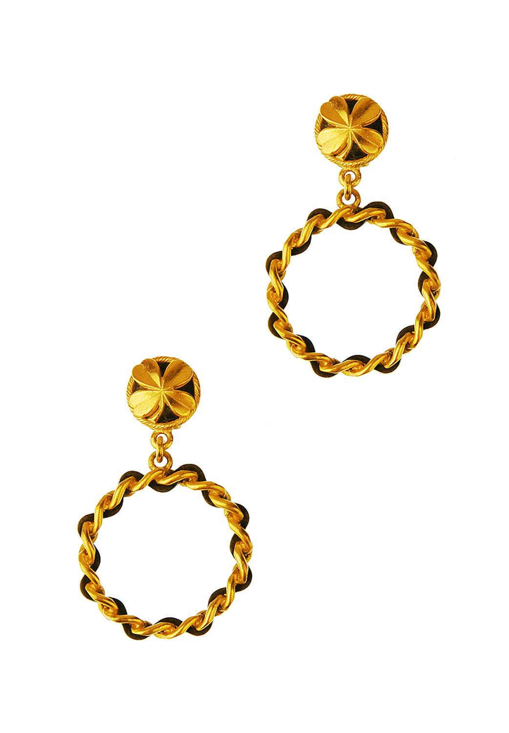 Chanel Ring Clip-On Earrings