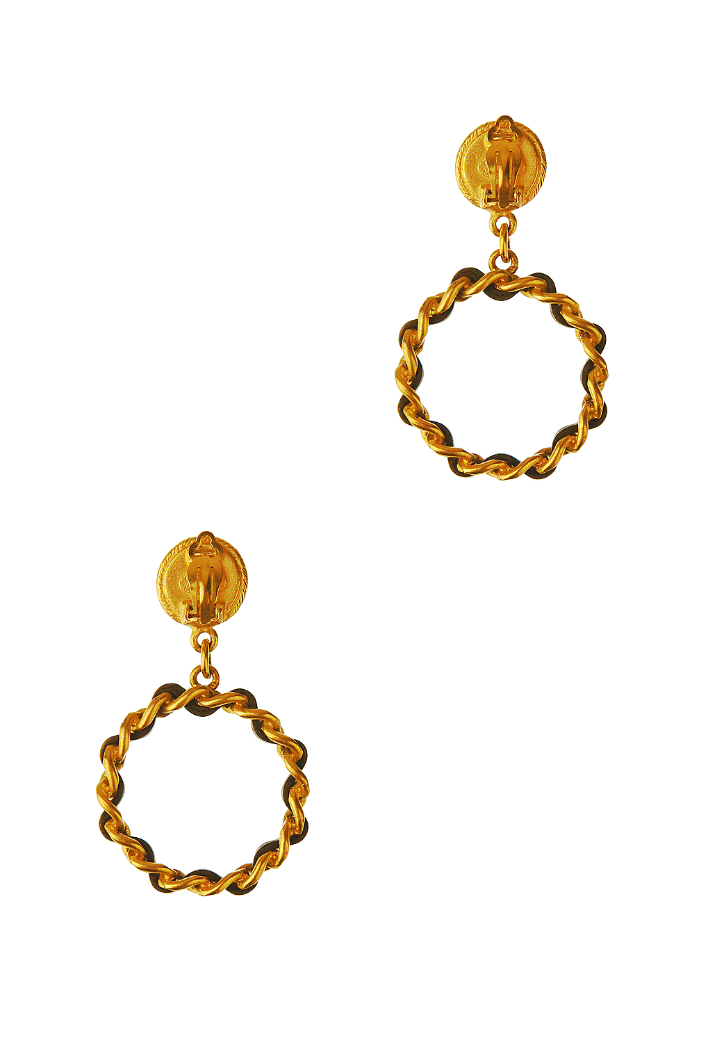 Chanel Ring Clip-On Earrings