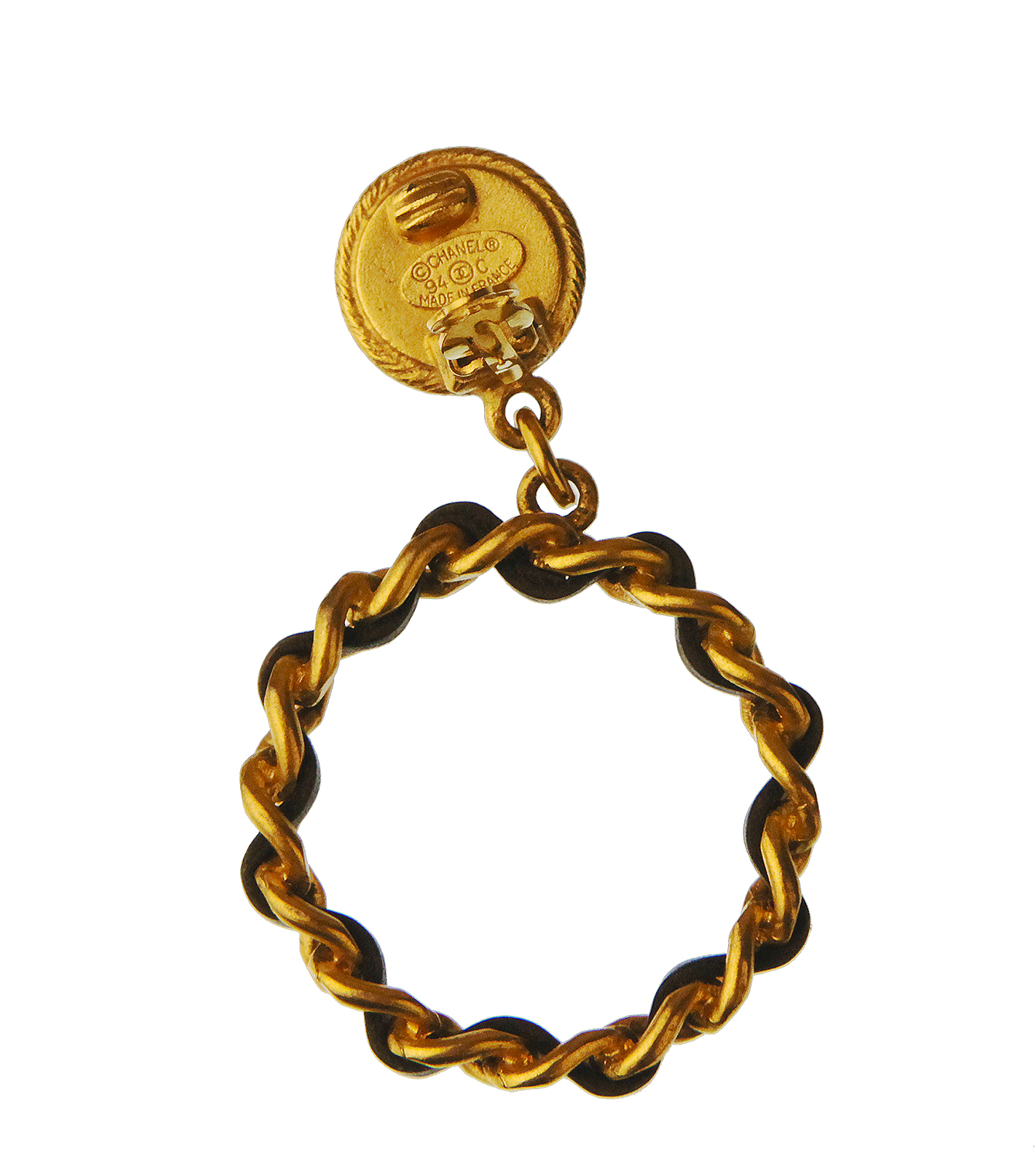 Chanel Ring Clip-On Earrings