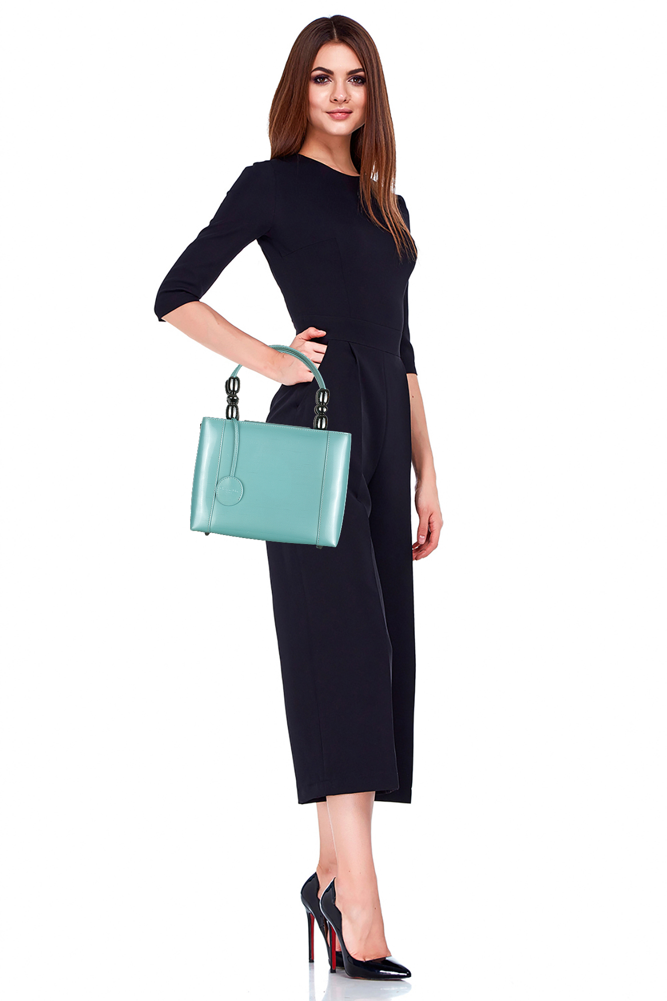 Christian Dior Turquoise Beaded Bag