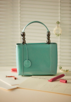 Christian Dior Turquoise Beaded Bag