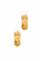 Nina Ricci Golden Clip-On Earrings