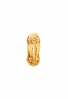 Nina Ricci Golden Clip-On Earrings