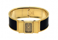 Hermès Bracelet Watch on a Reptile Strap