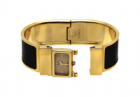 Hermès Bracelet Watch on a Reptile Strap