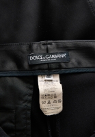 Dolce&Gabbana Black Satin Trousers