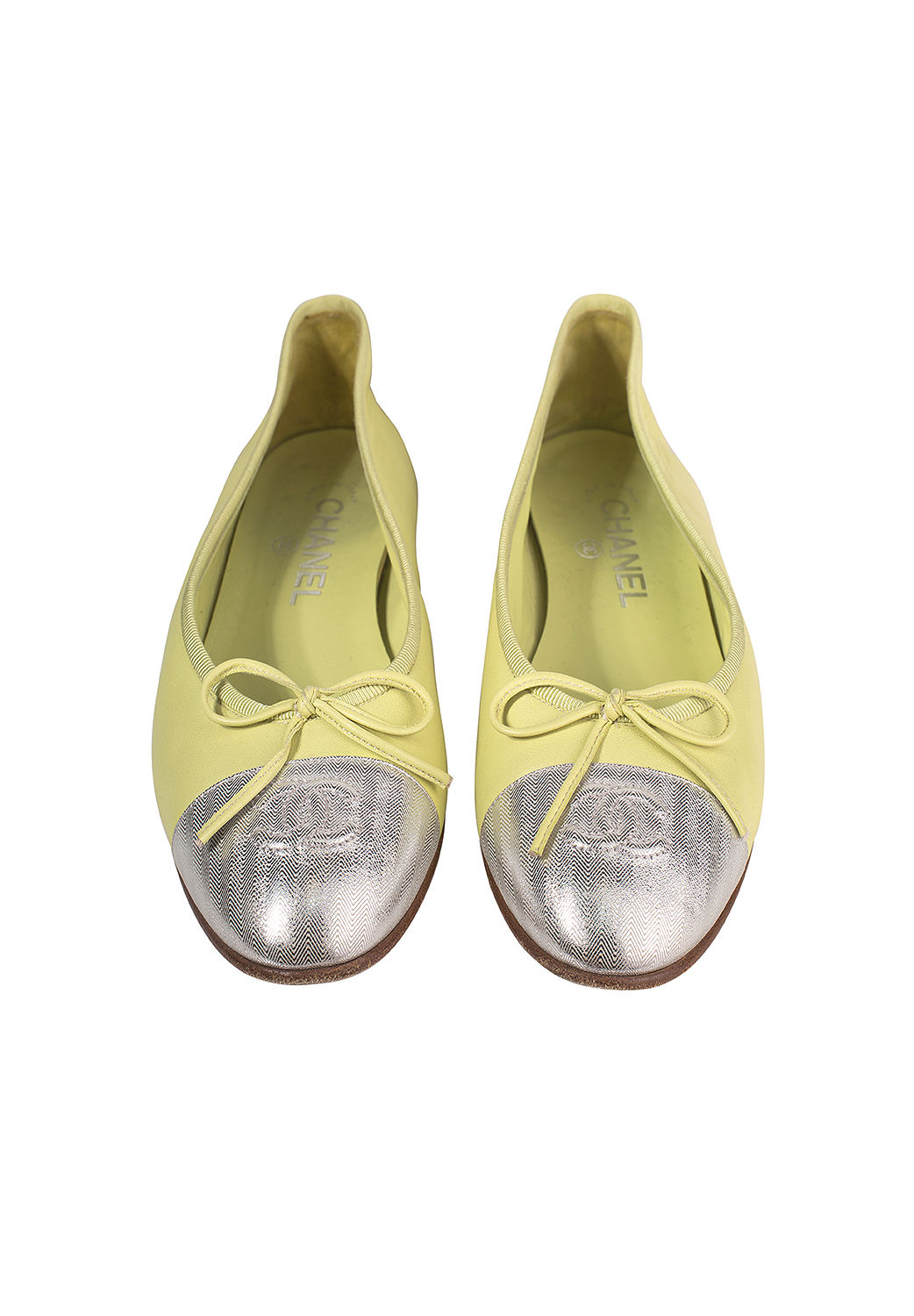 Chanel Leather Ballet Flats