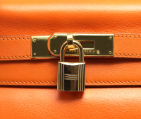 Hermès Orange Kelly 28 Bag