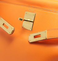 Hermès Orange Kelly 28 Bag