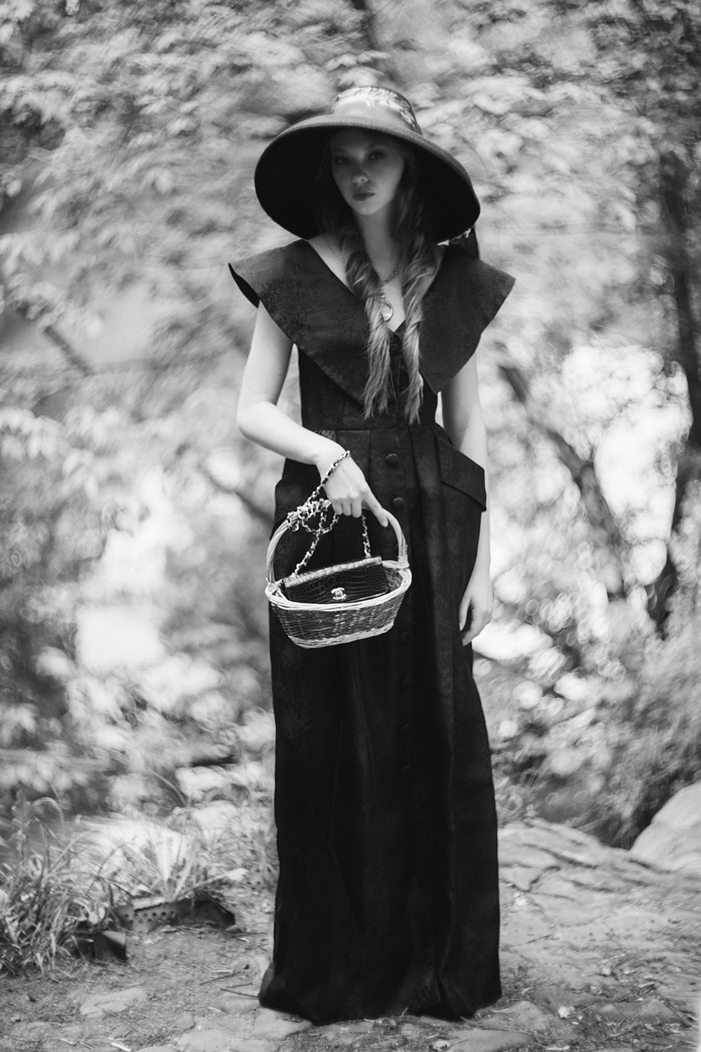 Oscar de la Renta Jacquard Dress