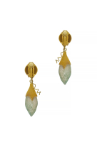 Abstract Pendants Clip-On Earrings