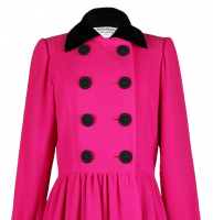 Yves Saint Laurent Double Breasted Coat