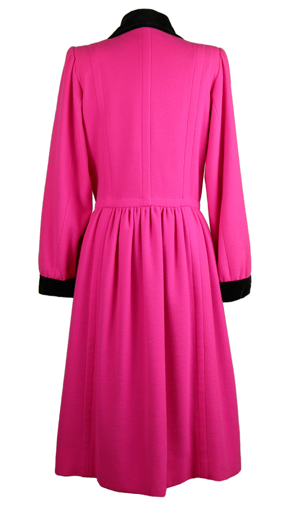 Yves Saint Laurent Double Breasted Coat