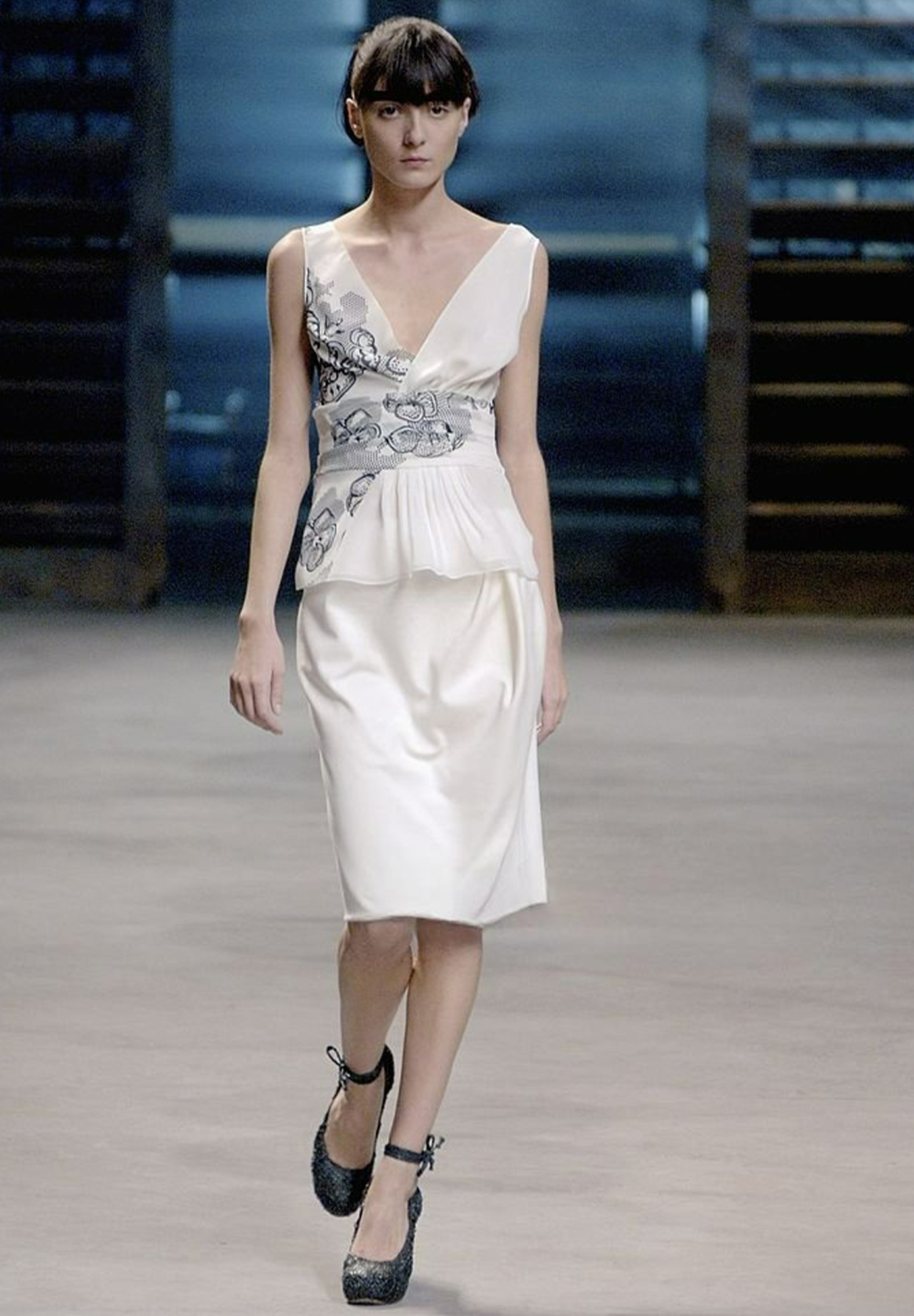 John Galliano Draped Dress