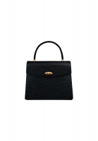 Louis Vuitton Black Leather Bag