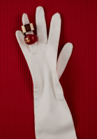Christian Dior White Gloves