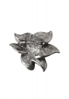 Silver Flower Brooch