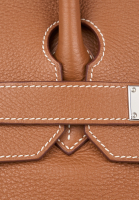 Hermès Birkin 42 JPG Shoulder Gold Clemence Bag