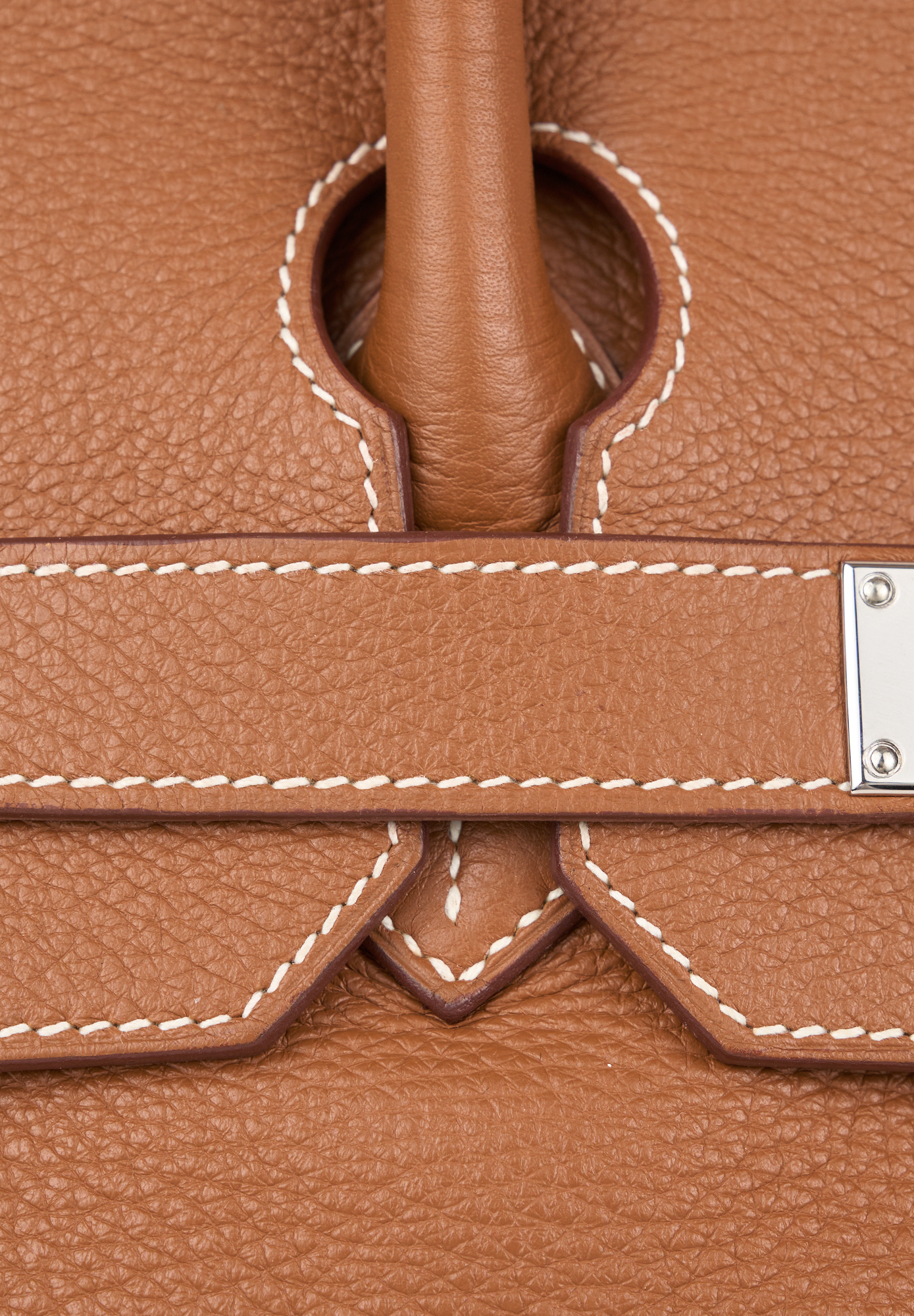 Hermès Birkin 42 JPG Shoulder Gold Clemence Bag